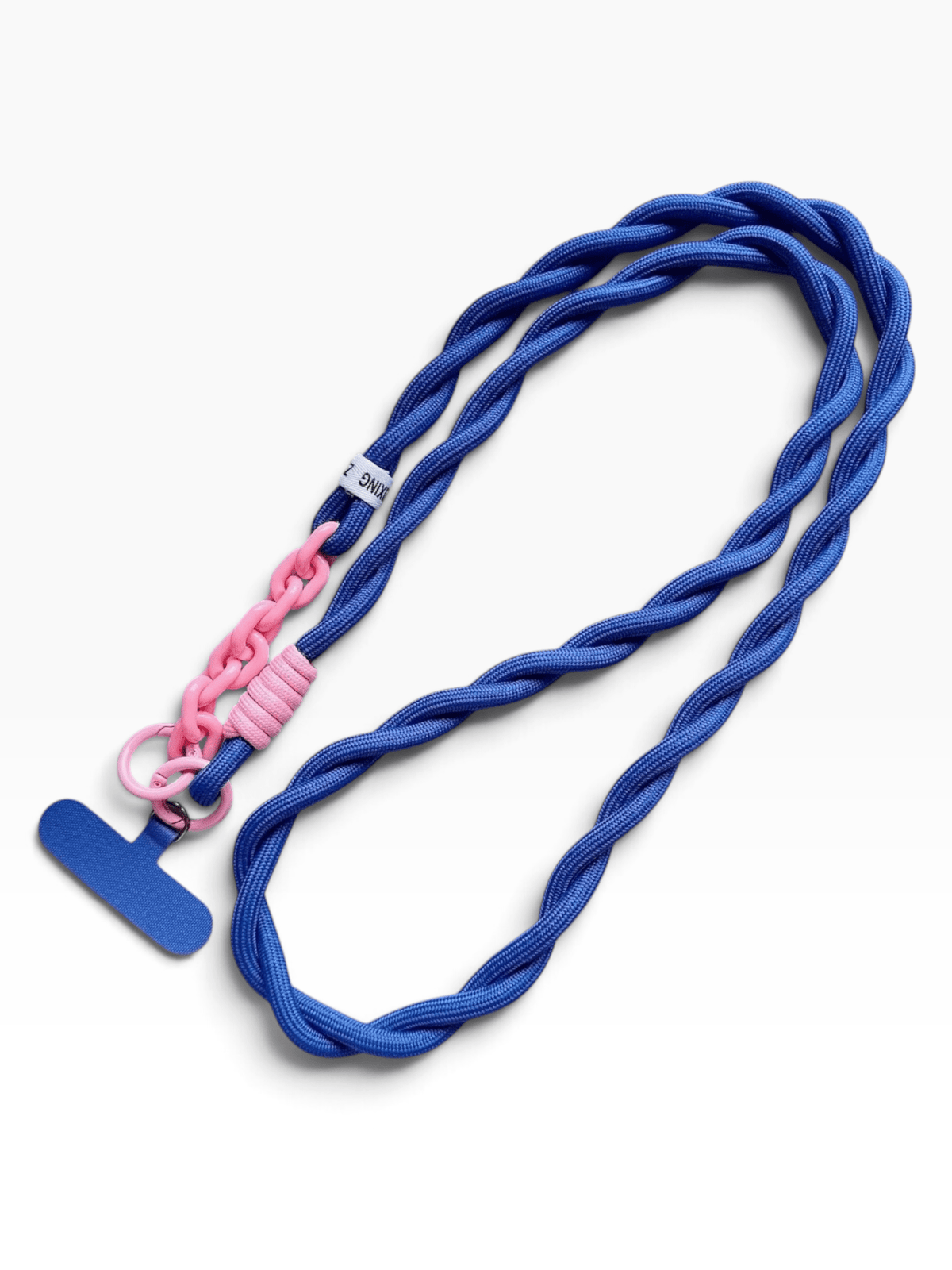 Lange Handykette 'LOLA' - Rosa-Blau