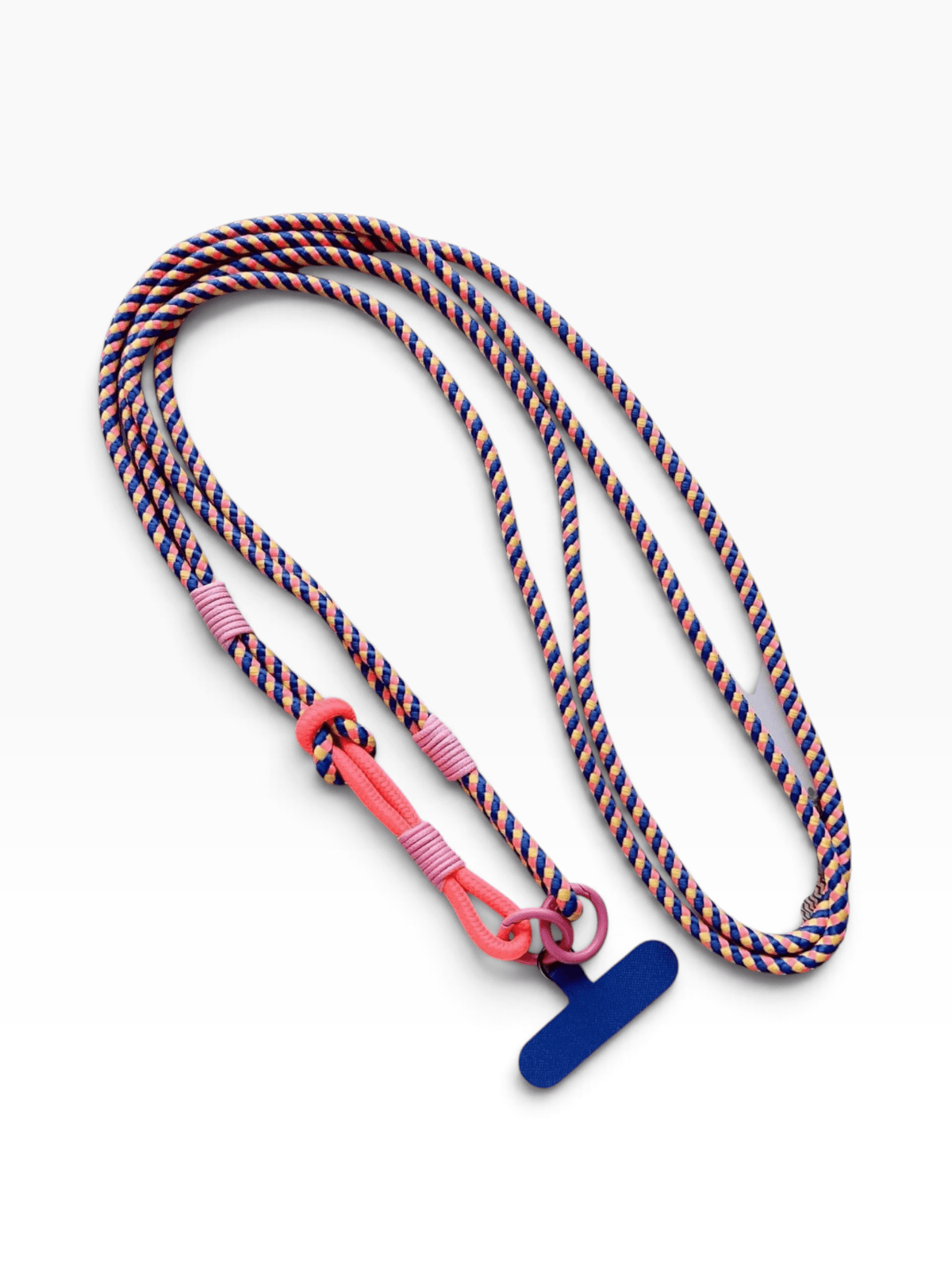 Lange Handykette 'LINA' - Rosa-Blau