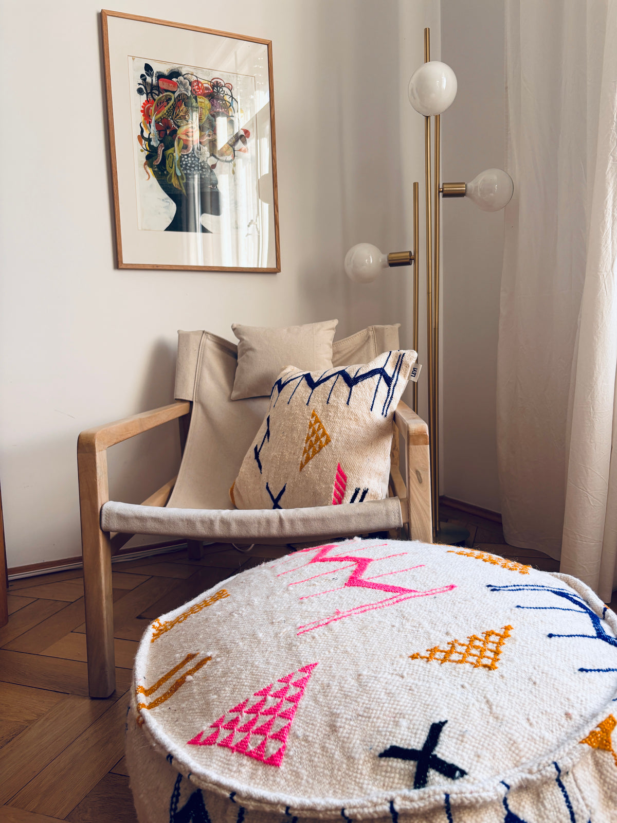 LEY! Kissen - Colorful Line - 40 x 60