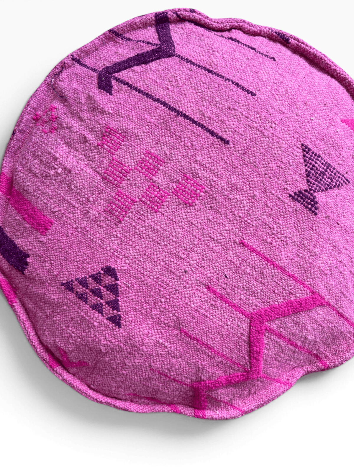 Bodenkissen - Colorful Line Round - Pink Edition