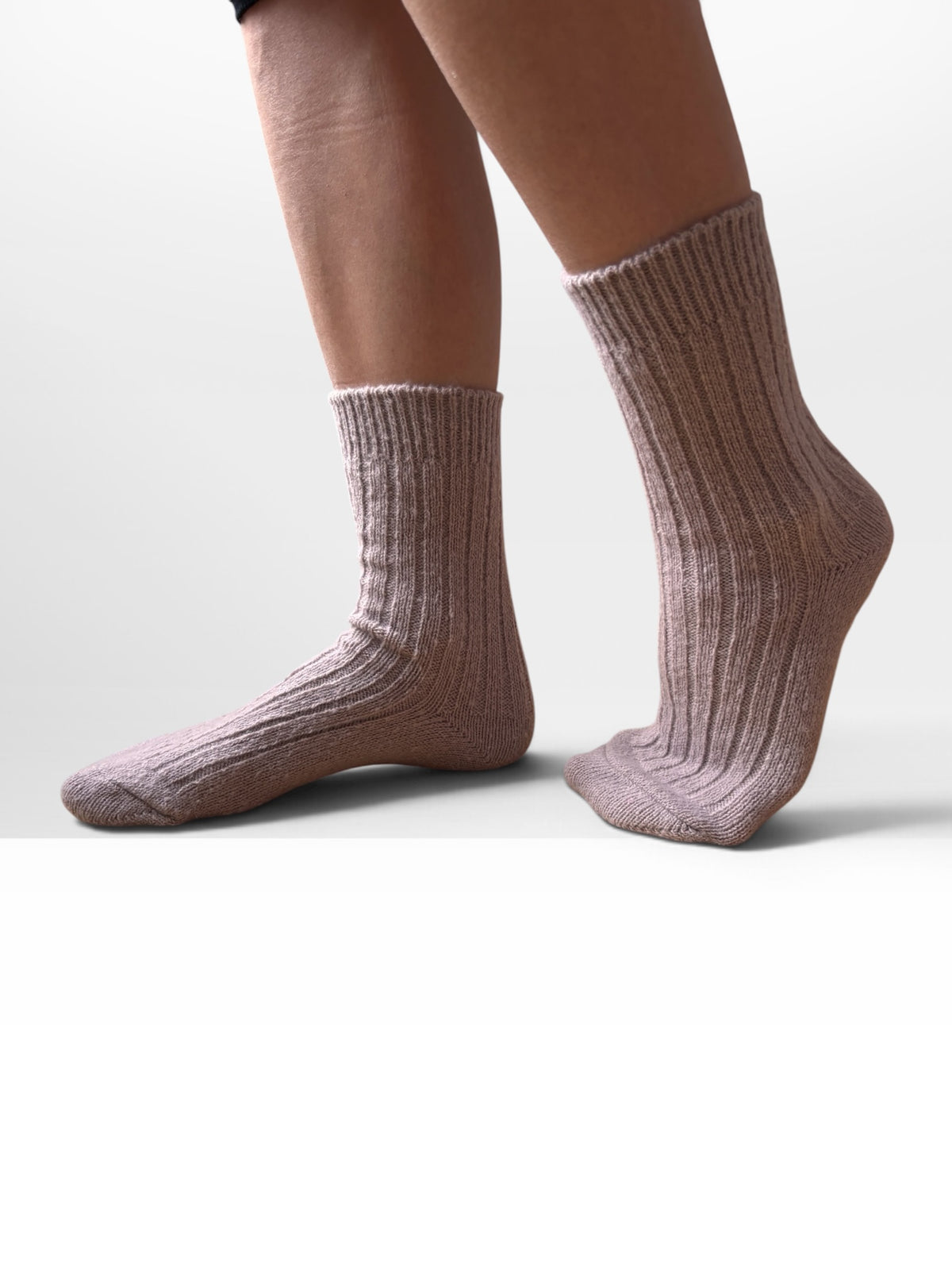 Wollsocken 'SOLA' - Lila