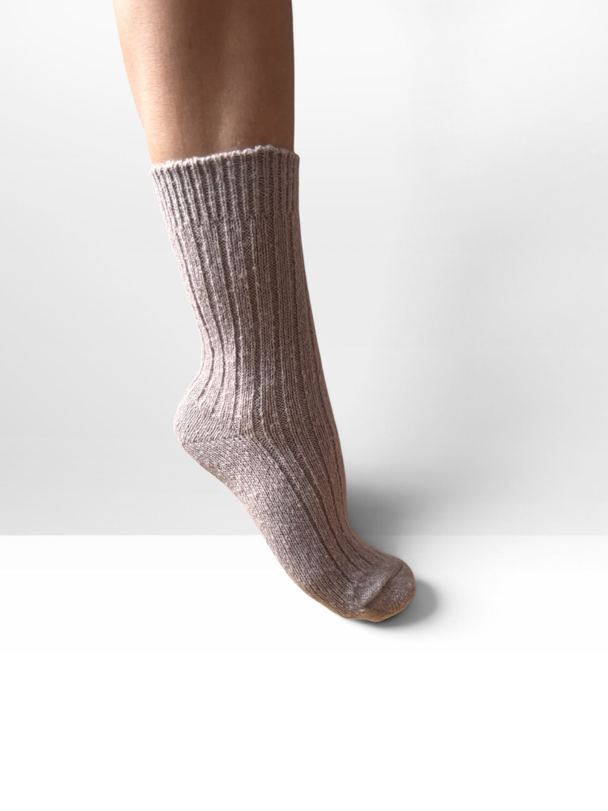 Wollsocken 'SOLA' - Lila