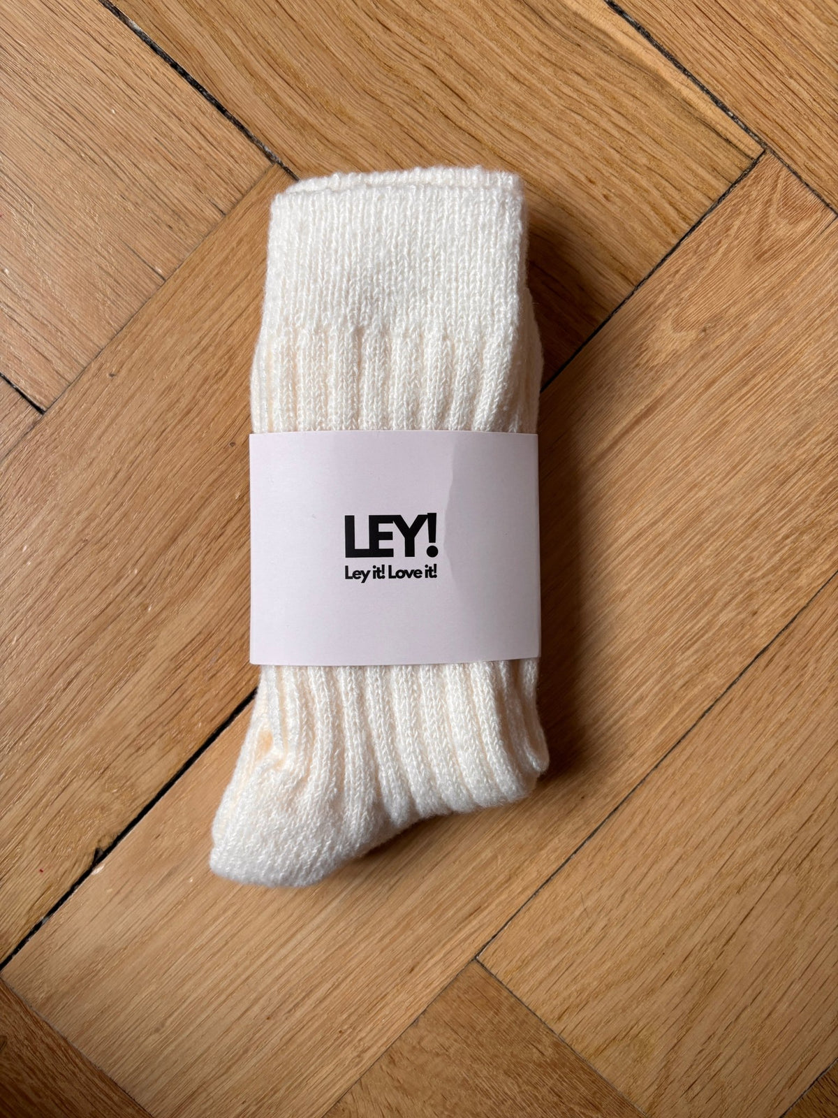 Wollsocken 'SOLA' - Beige