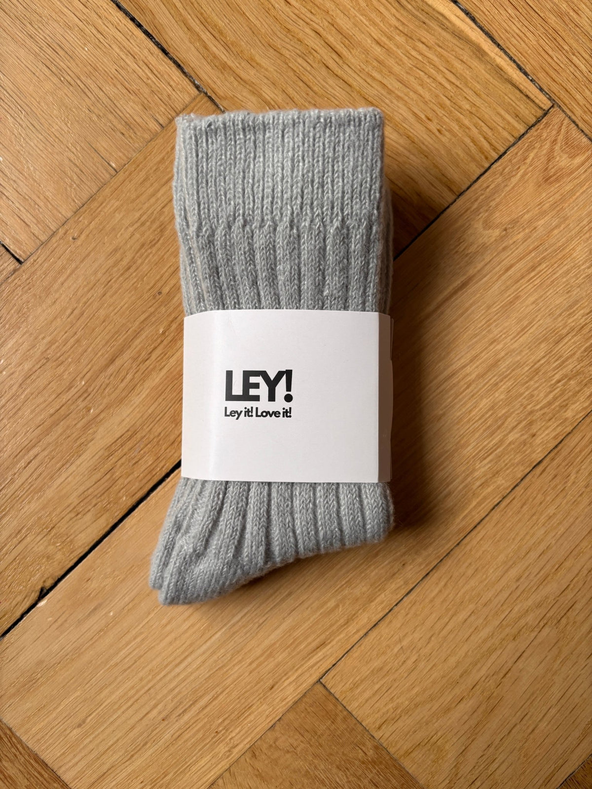 Wollsocken 'SOLA' - Grau