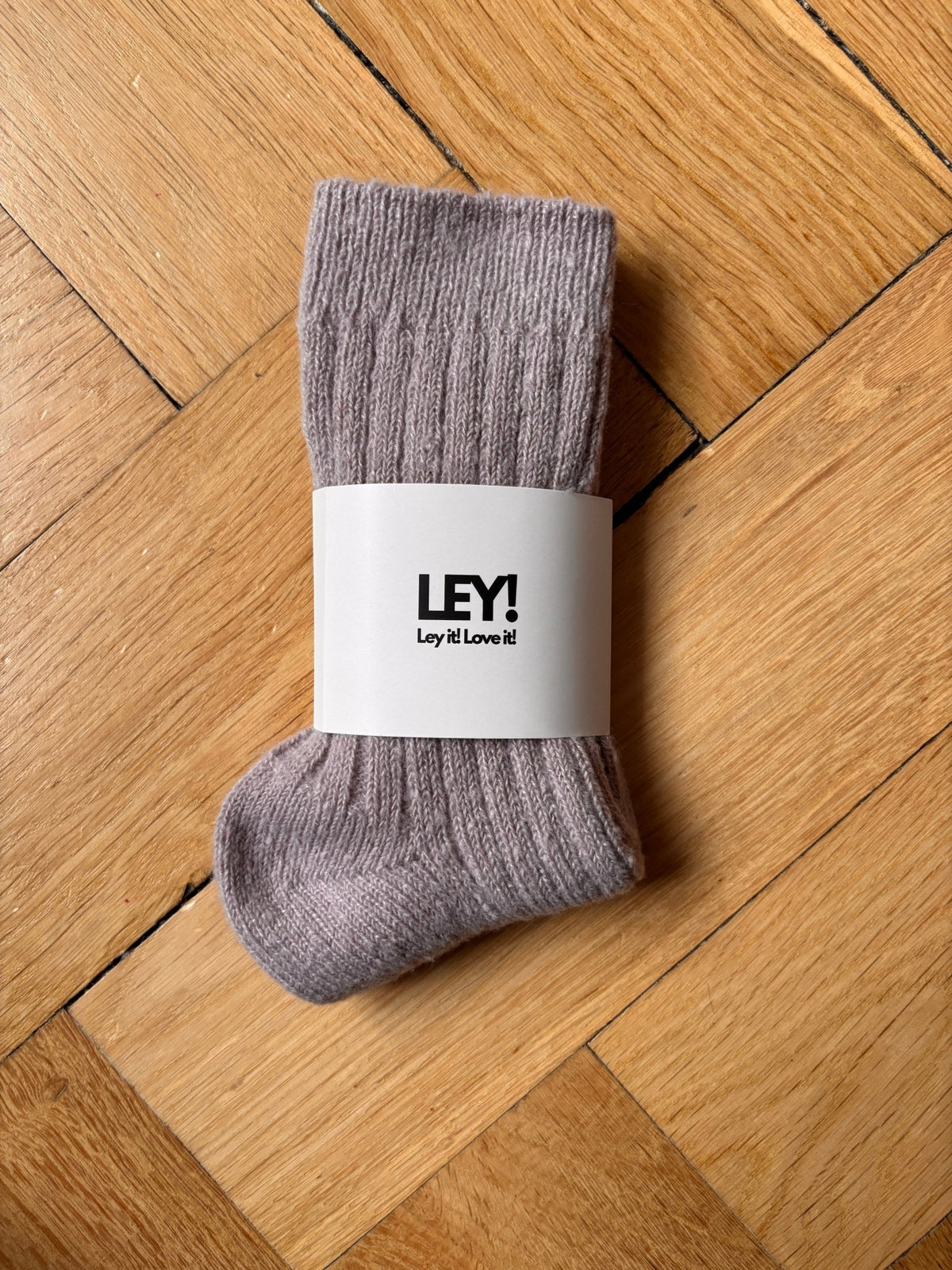 Wollsocken 'SOLA' - Lila