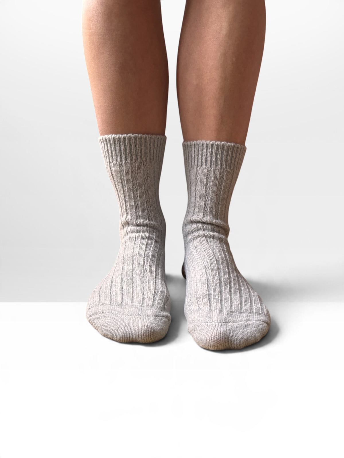 Wollsocken 'SOLA' - Grau