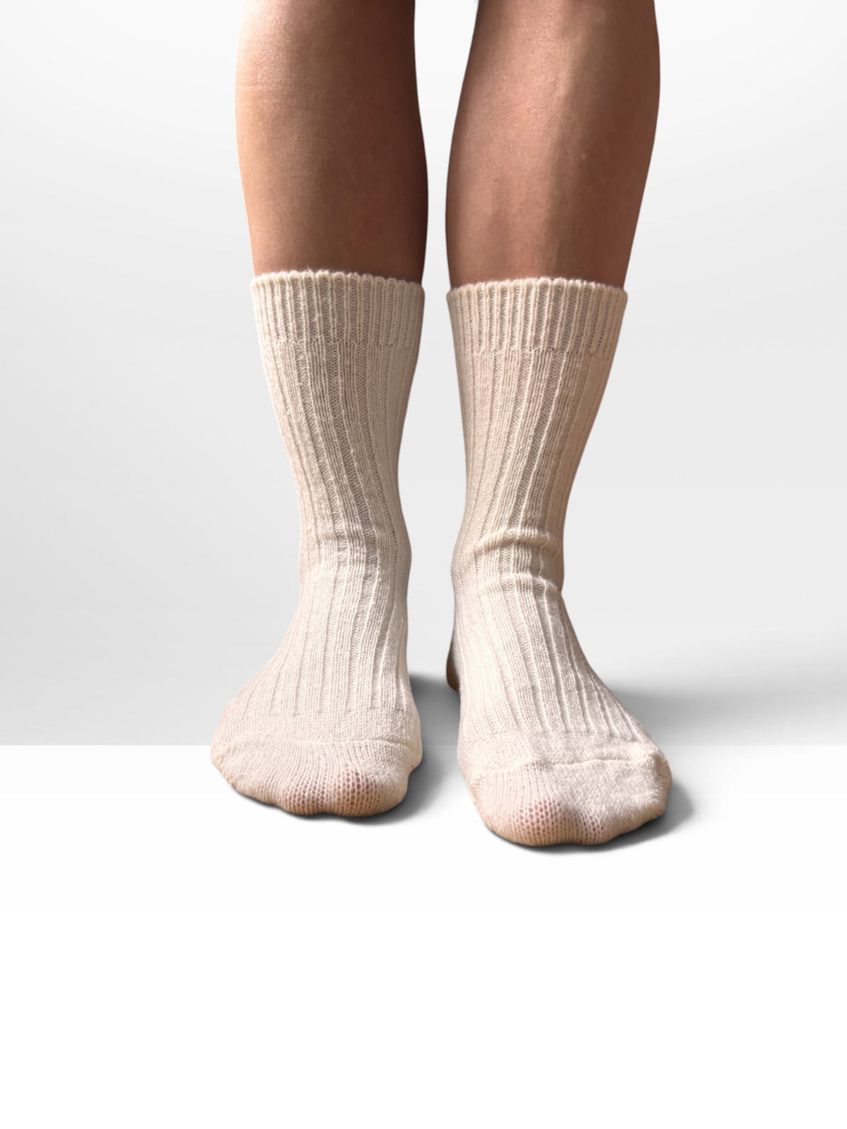 Wollsocken 'SOLA' - Beige