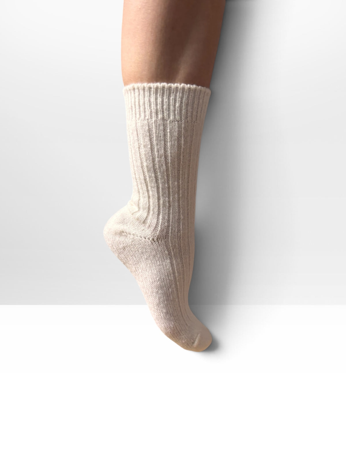 Wollsocken 'SOLA' - Beige