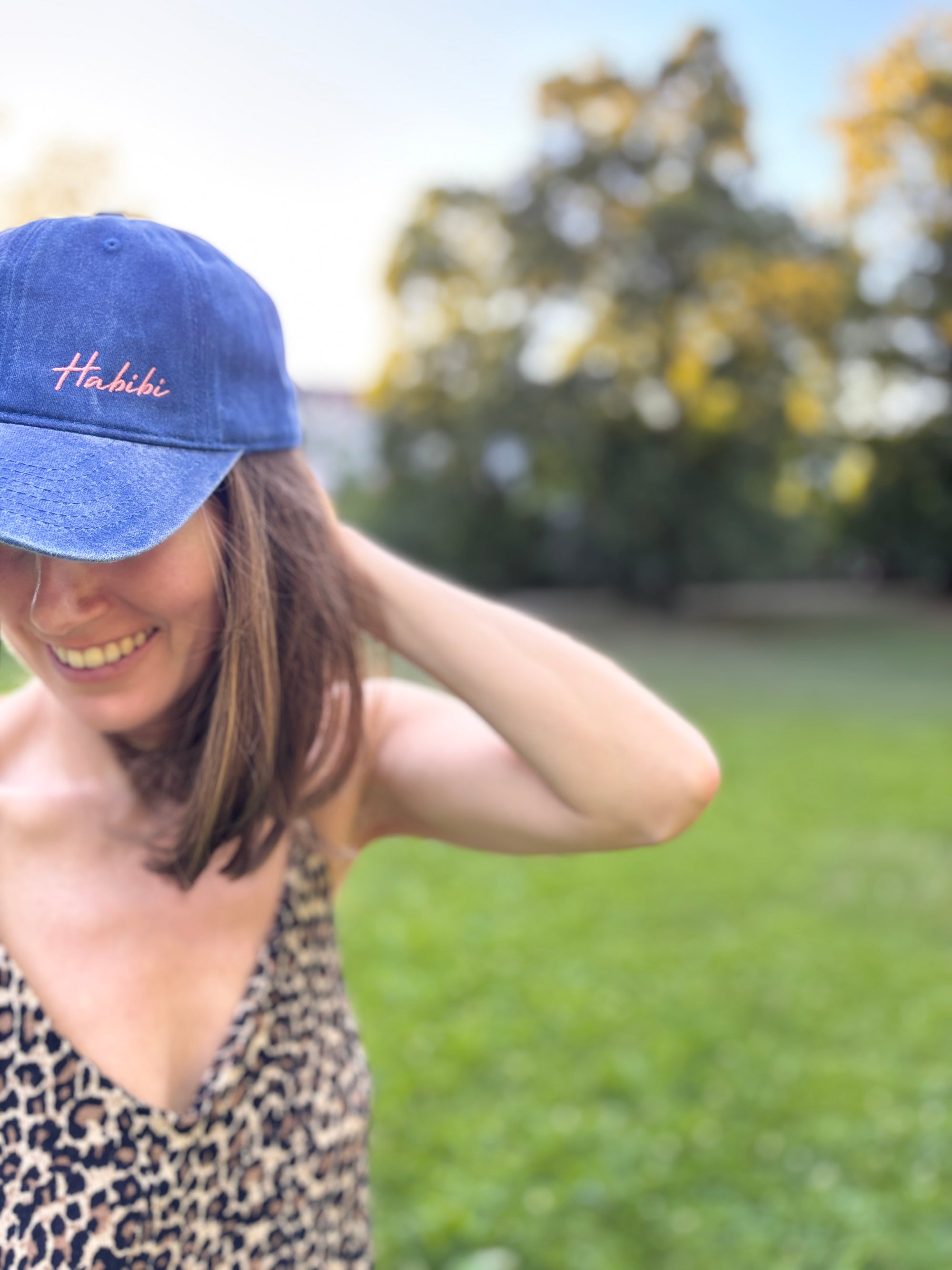 LEY! "Habibi" Cap in Blau