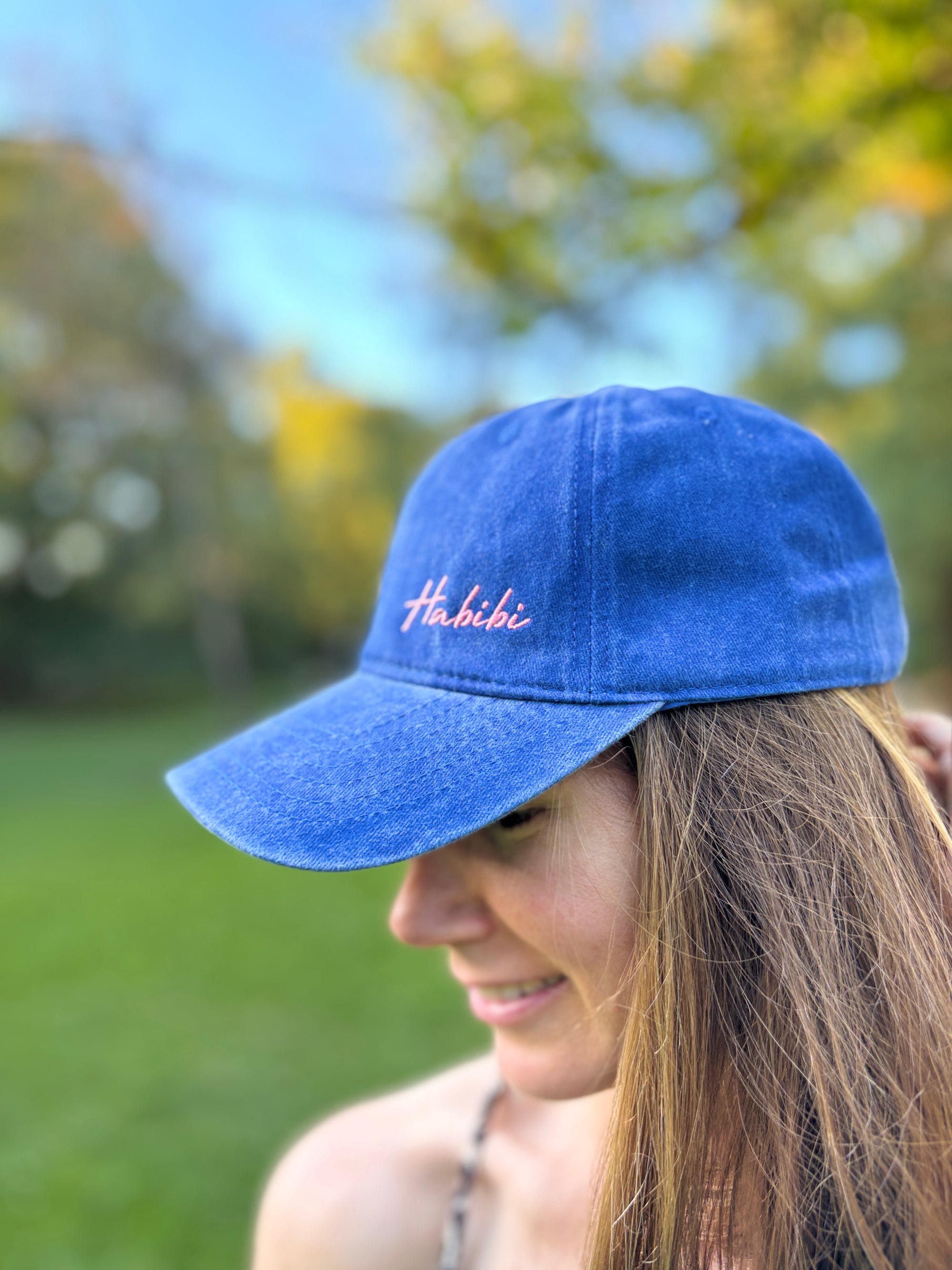 LEY! "Habibi" Cap in Blau