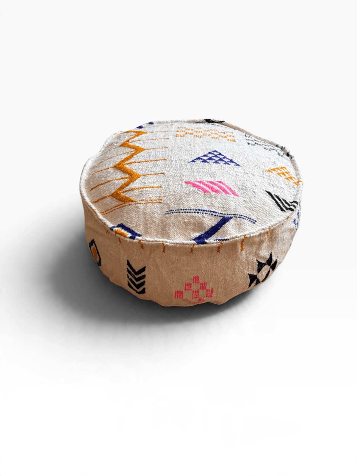 Bodenkissen - Colorful Line Round - Carla