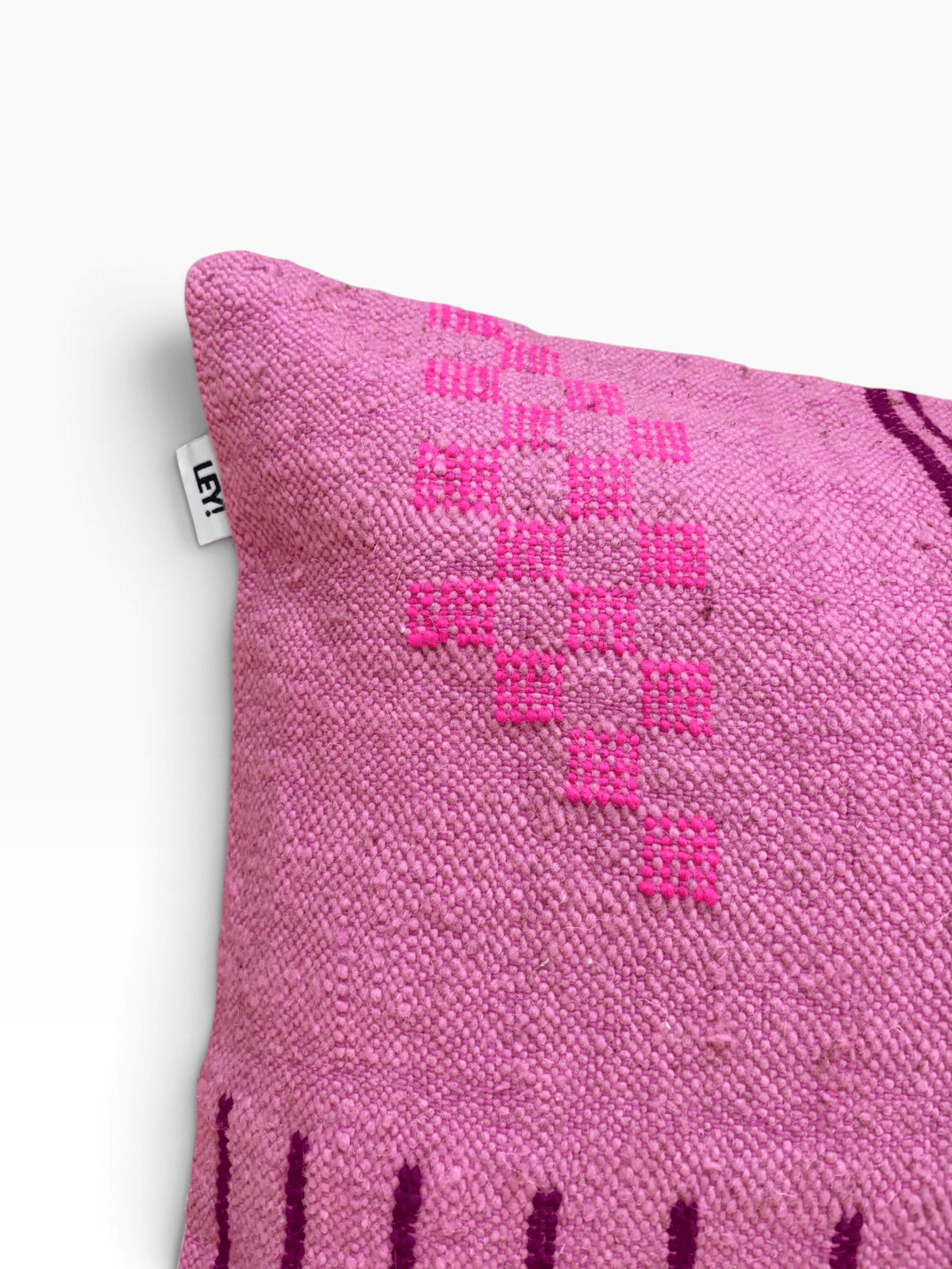 LEY! Kissen - Colorful Line - Pink Edition - 50 x 50