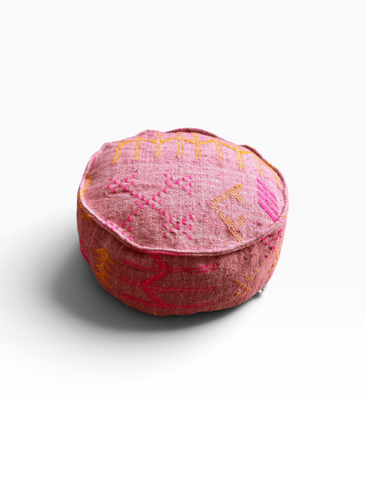 Bodenkissen - Colorful Line Round - Pink Edition