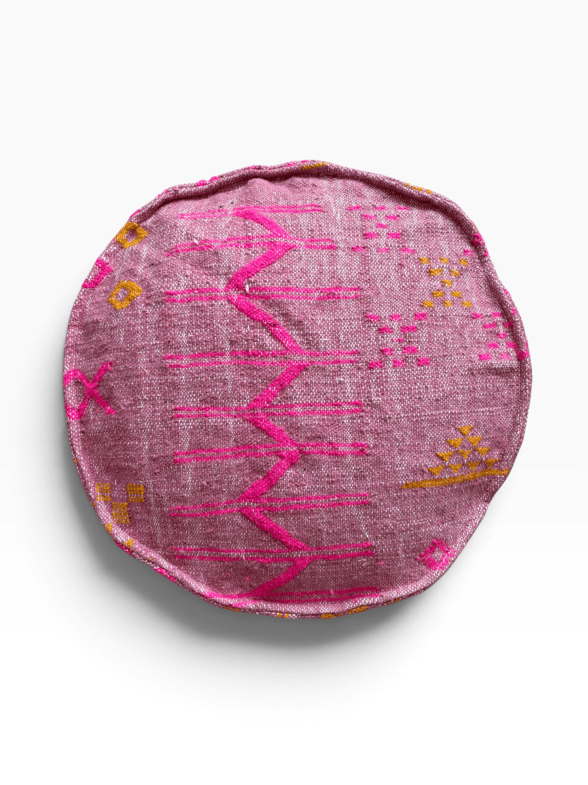 Bodenkissen - Colorful Line Round - Pink Edition
