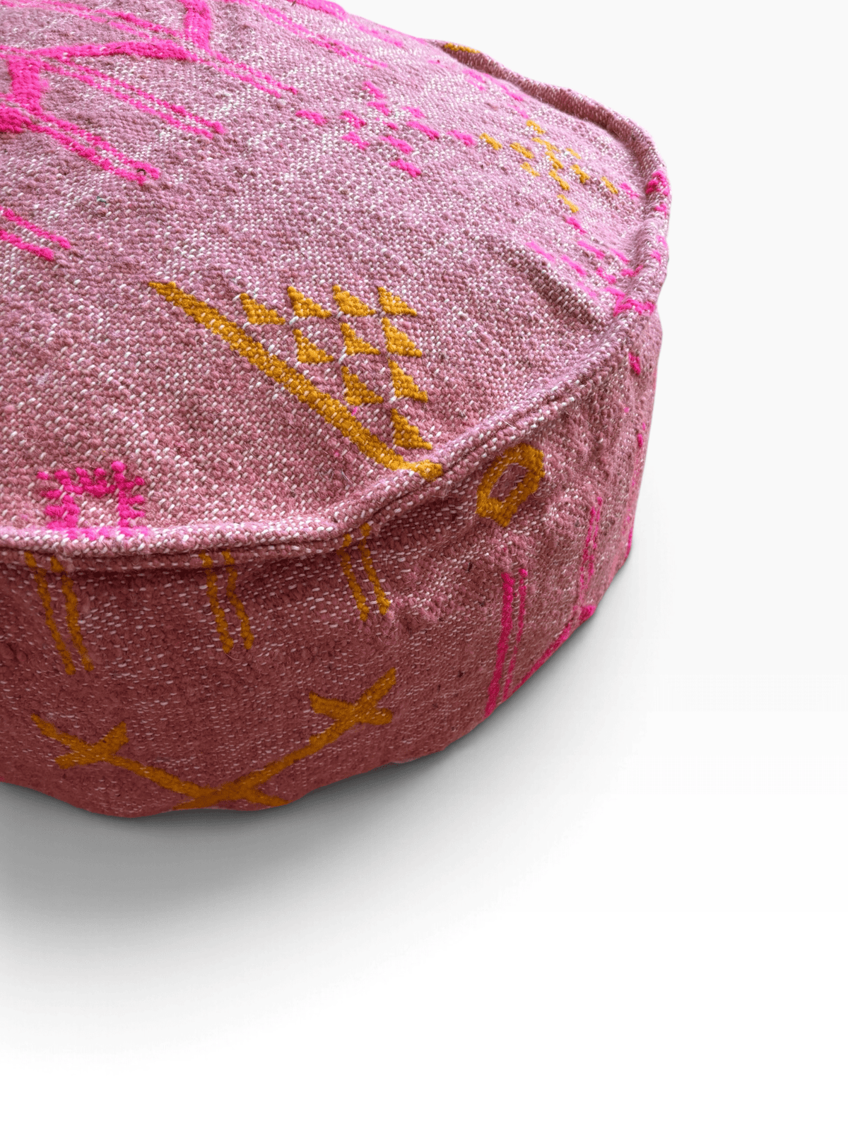 Bodenkissen - Colorful Line Round - Pink Edition