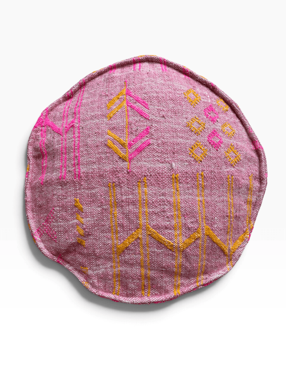 Bodenkissen - Colorful Line Round - Pink Edition