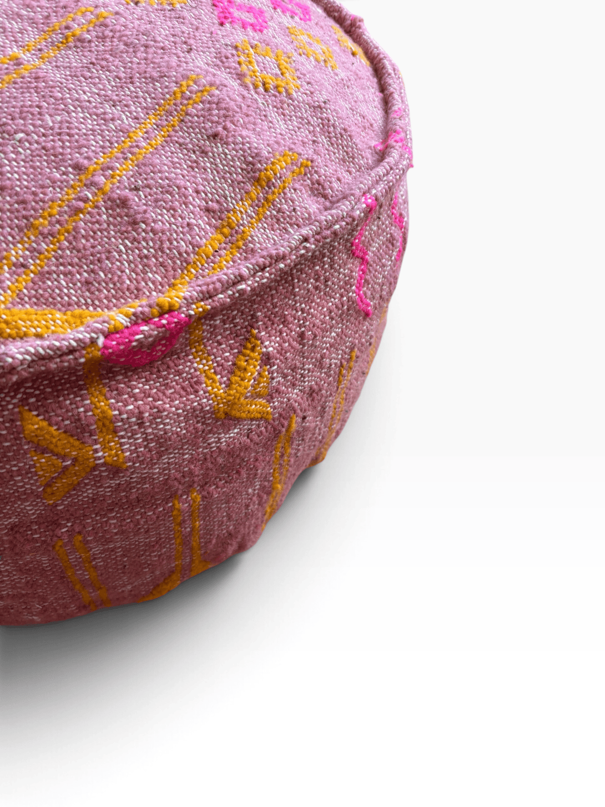 Bodenkissen - Colorful Line Round - Pink Edition