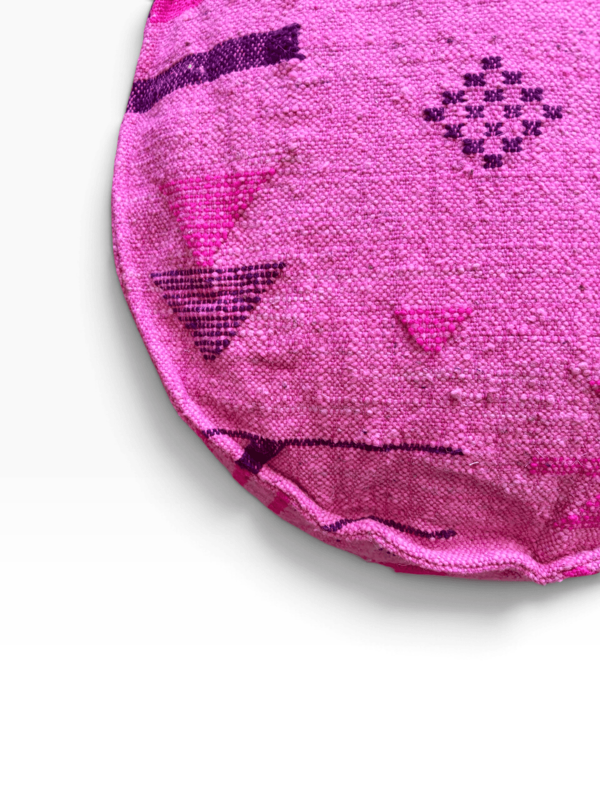 Bodenkissen - Colorful Line Round - Pink Edition