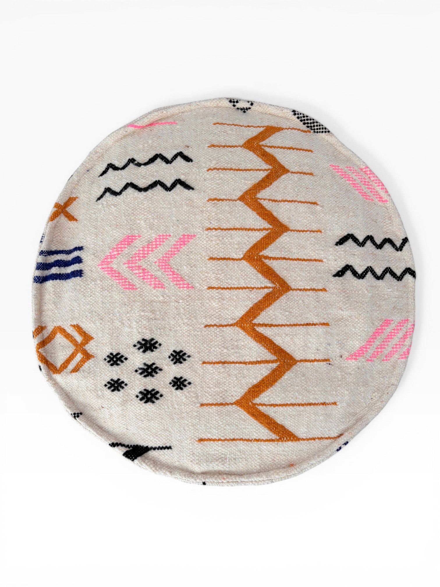 Bodenkissen - Colorful Line Round - Hakim - LEY!