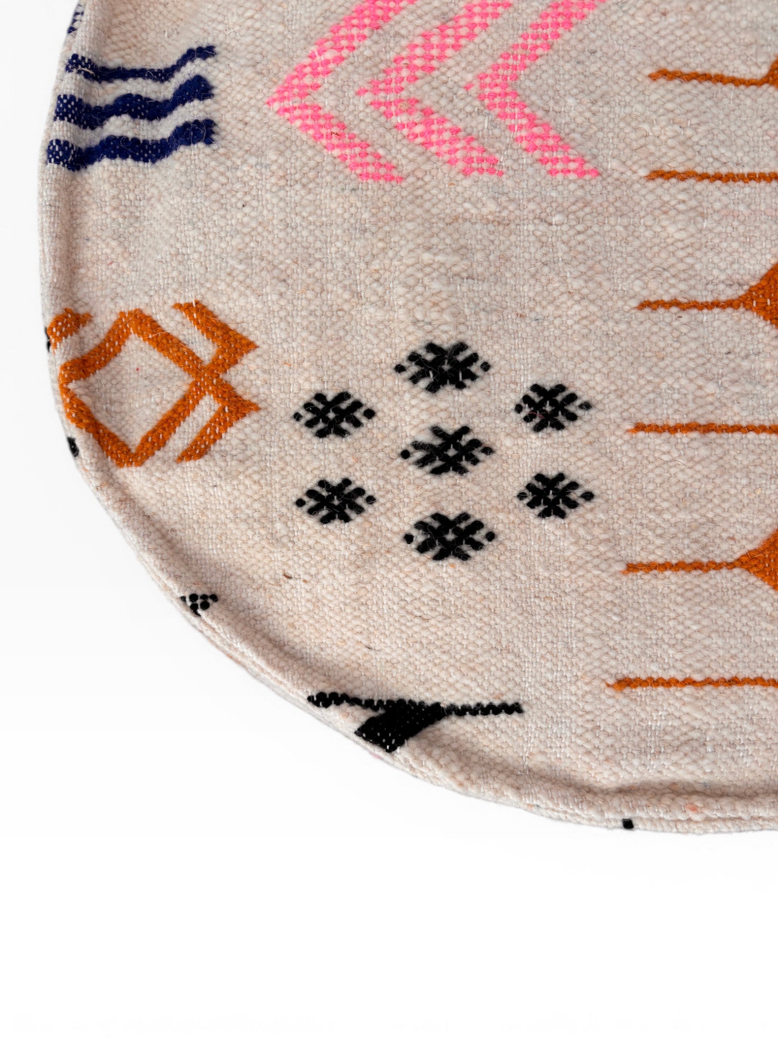 Bodenkissen - Colorful Line Round - Hakim - LEY!