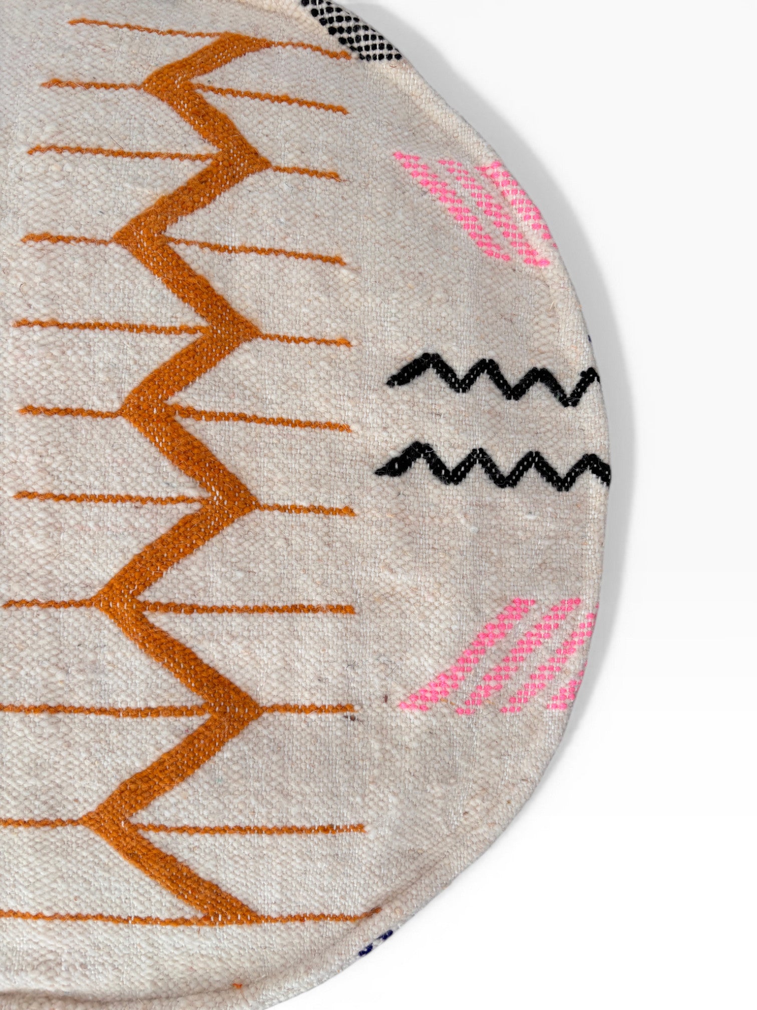 Bodenkissen - Colorful Line Round - Hakim - LEY!