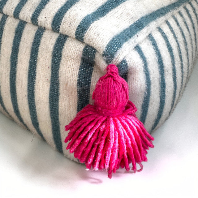 Bodenkissen - WINTER EDITION - Lagune