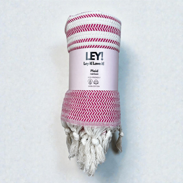 LEY! Plaid - Zickzack - Pink