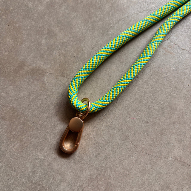 LEY! Schlüsselanhänger Gelb-blau