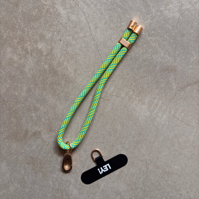 LEY! Schlüsselanhänger Gelb-blau