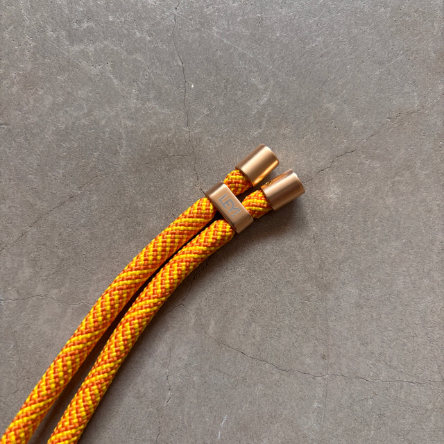 LEY! Schlüsselanhänger Orange-gelb