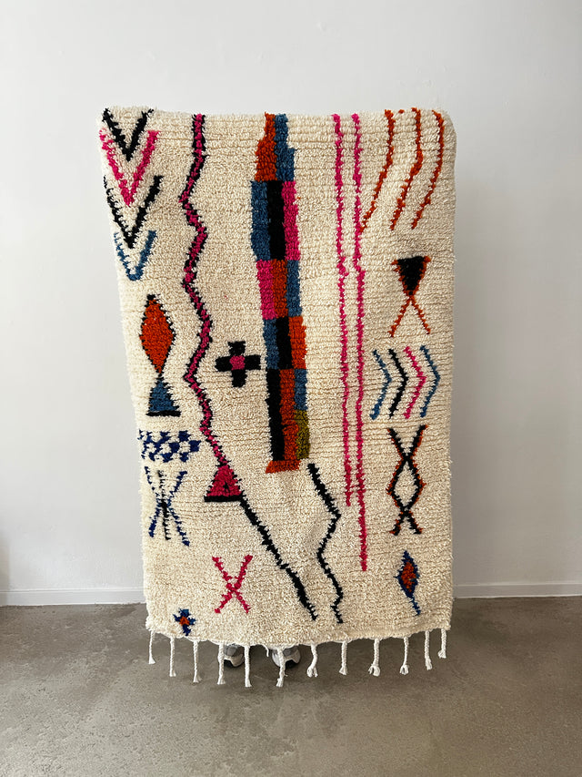Berber Teppich - Benno -  1,10m x 1,70m