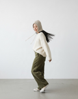 Balaclava 'Alva' aus Wolle - Beige