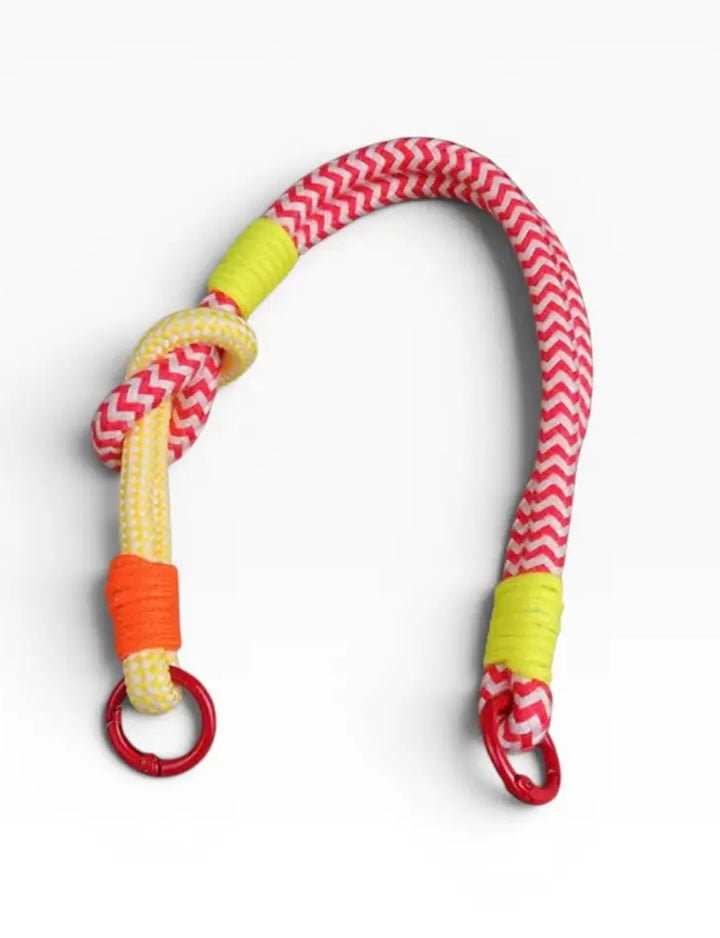 Schlüsselanhänger - Handykette 'LUJA' - Rot-Weiß