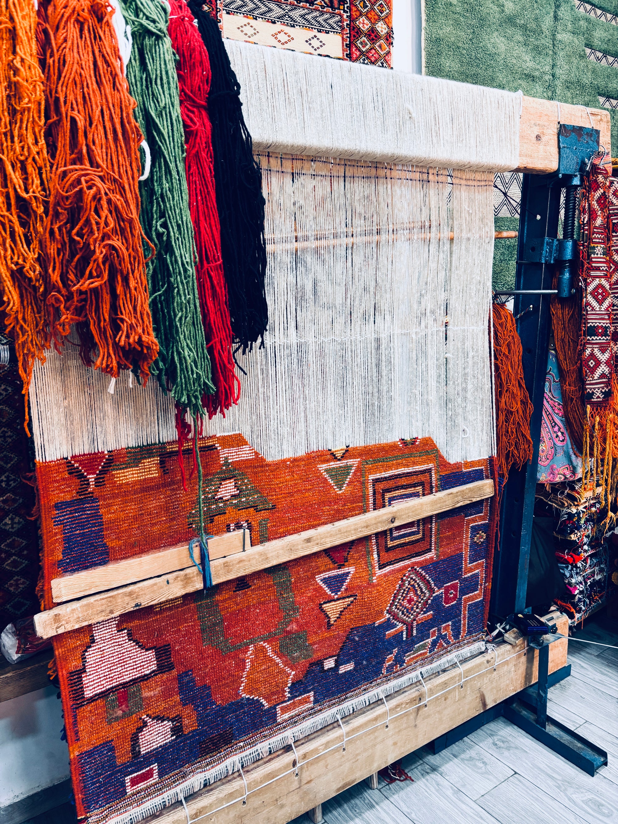 handgeknuepfter bereberteppich von ley muenchen 